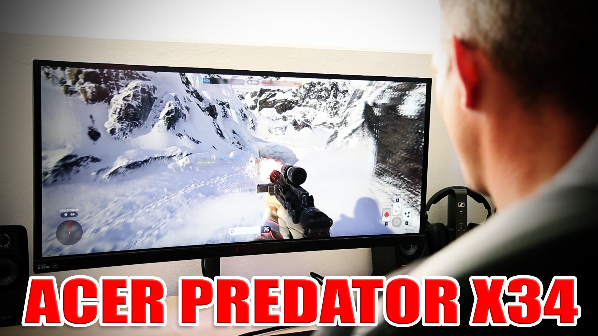 Acer Predator X34 – un monitor curbat pentru gaming