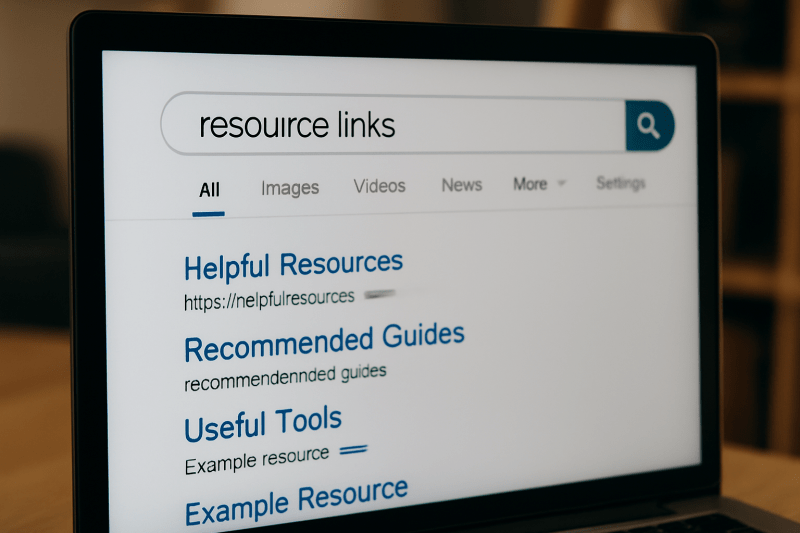 Ce sunt linkurile de tip resource și cum le pot obține?